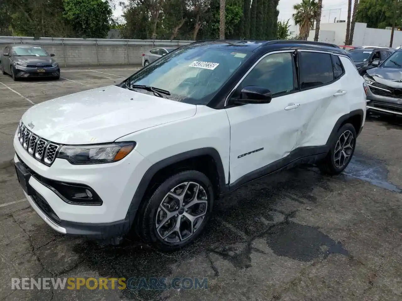 1 Photograph of a damaged car 3C4NJDCN9ST511021 JEEP COMPASS 2025