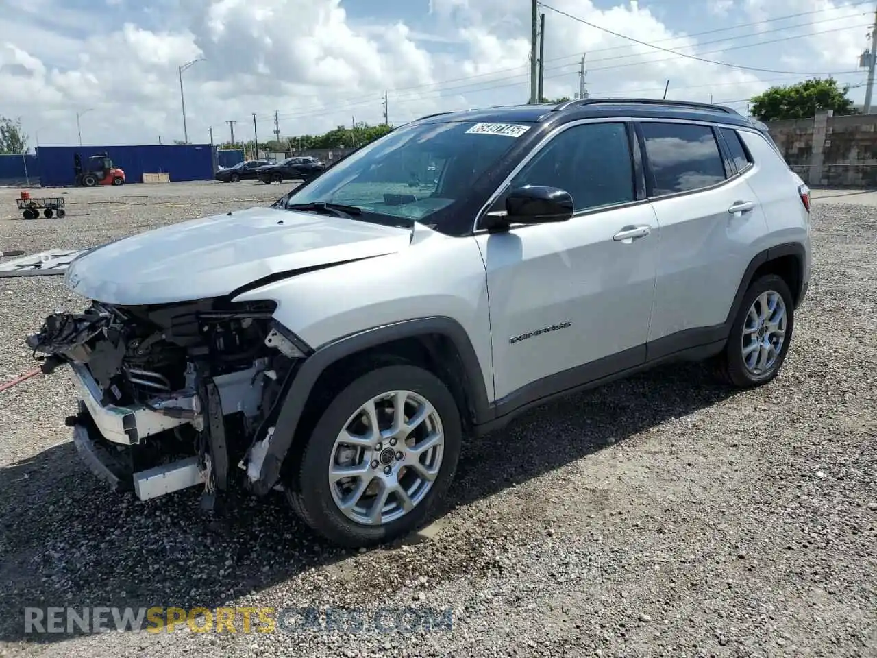 1 Photograph of a damaged car 3C4NJDCN9ST512881 JEEP COMPASS 2025