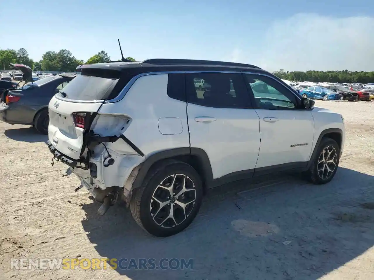 3 Photograph of a damaged car 3C4NJDCN9ST521483 JEEP COMPASS 2025
