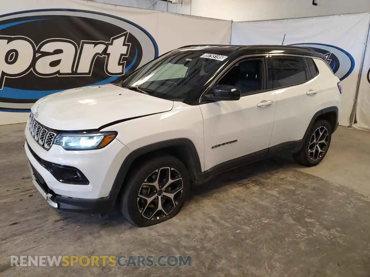 1 Photograph of a damaged car 3C4NJDCN9ST522214 JEEP COMPASS 2025