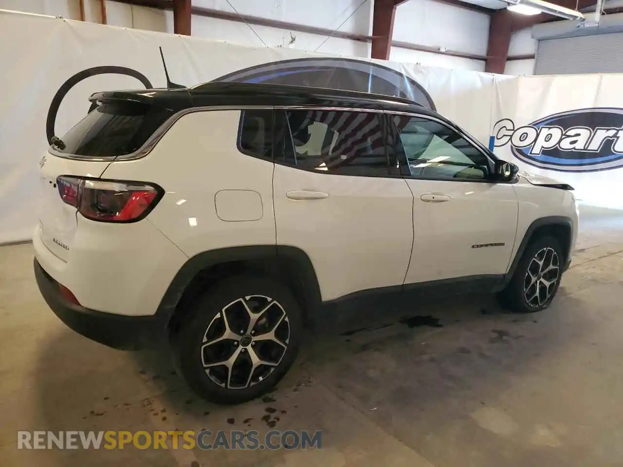 3 Photograph of a damaged car 3C4NJDCN9ST522214 JEEP COMPASS 2025