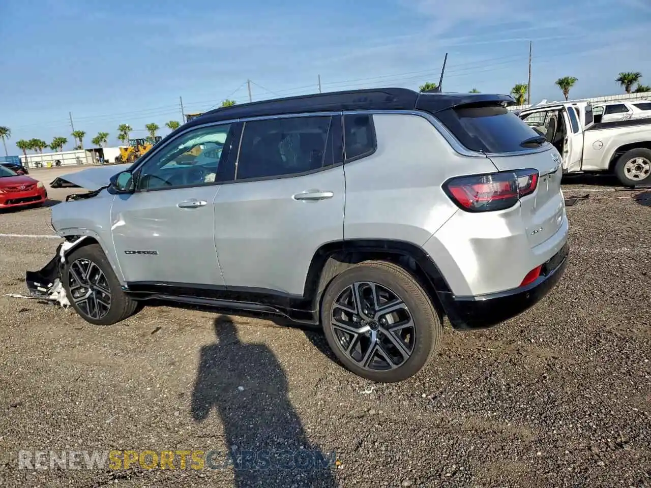 2 Photograph of a damaged car 3C4NJDCN9ST543791 JEEP COMPASS 2025