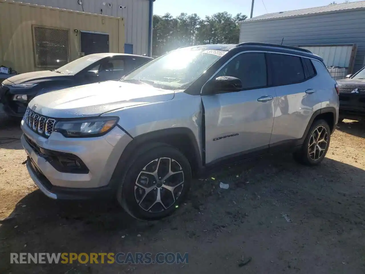 1 Photograph of a damaged car 3C4NJDCN9ST602791 JEEP COMPASS 2025