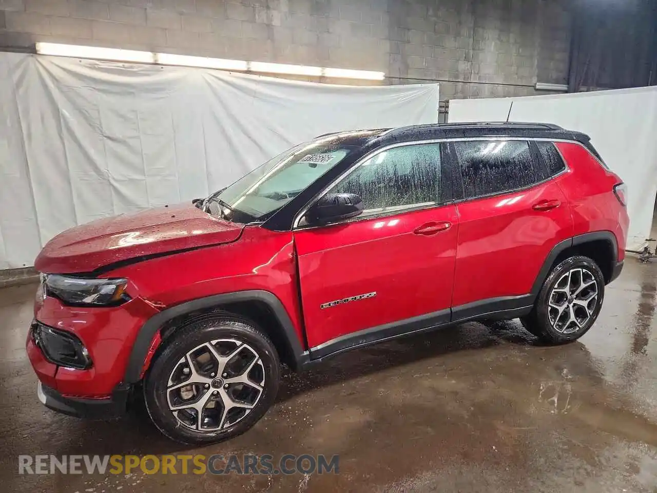 1 Photograph of a damaged car 3C4NJDCN9ST621423 JEEP COMPASS 2025