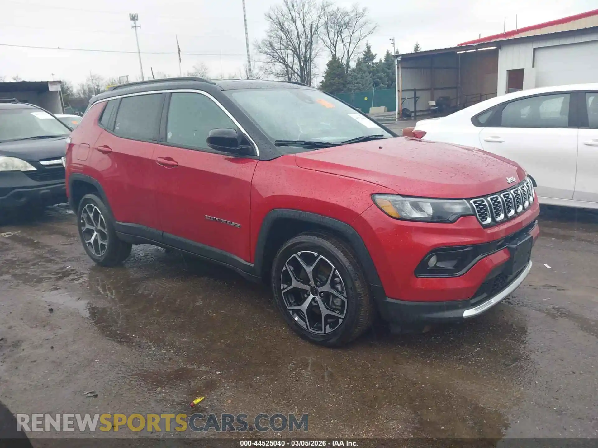 1 Photograph of a damaged car 3C4NJDCN9ST622376 JEEP COMPASS 2025