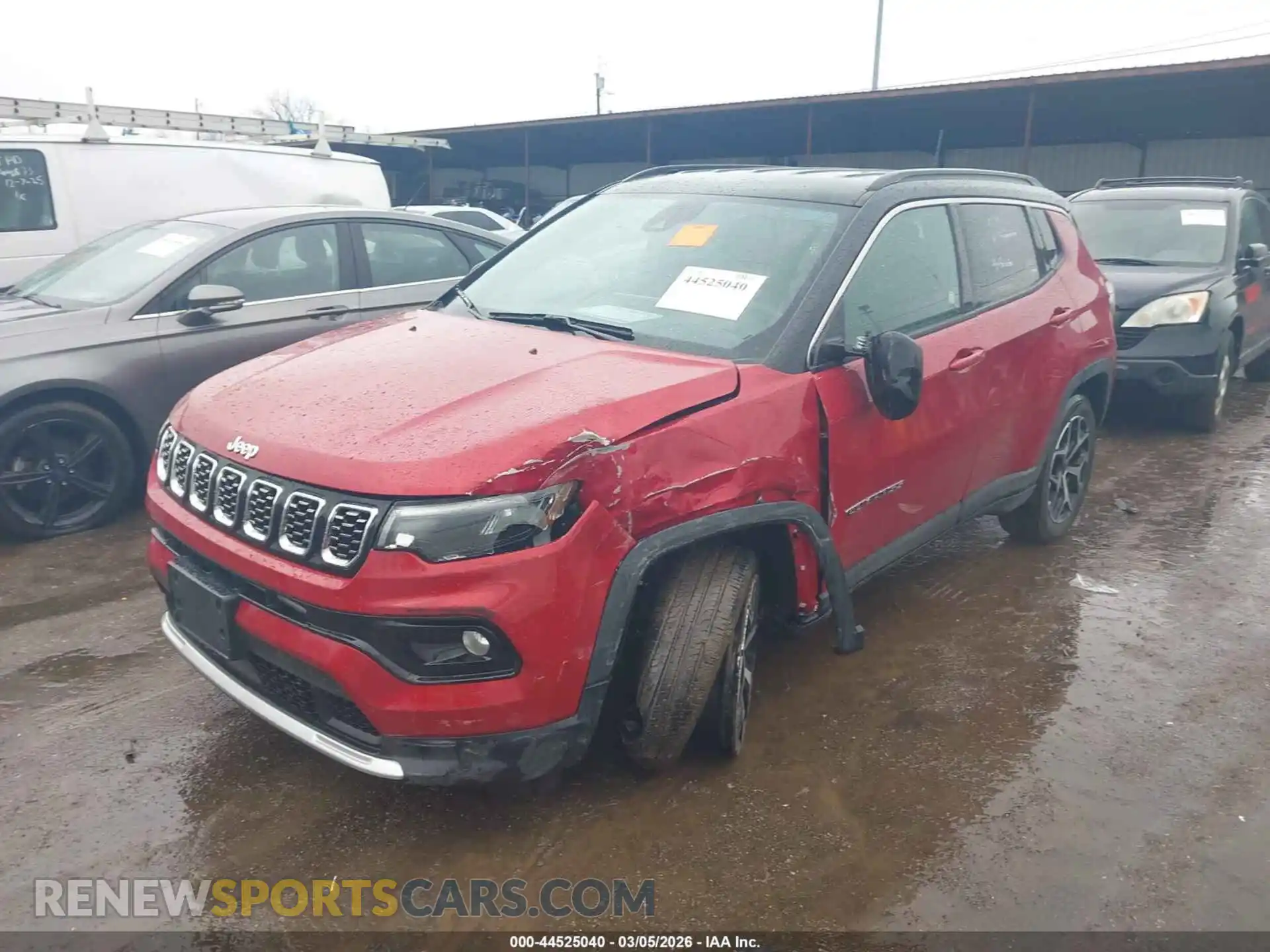 2 Photograph of a damaged car 3C4NJDCN9ST622376 JEEP COMPASS 2025