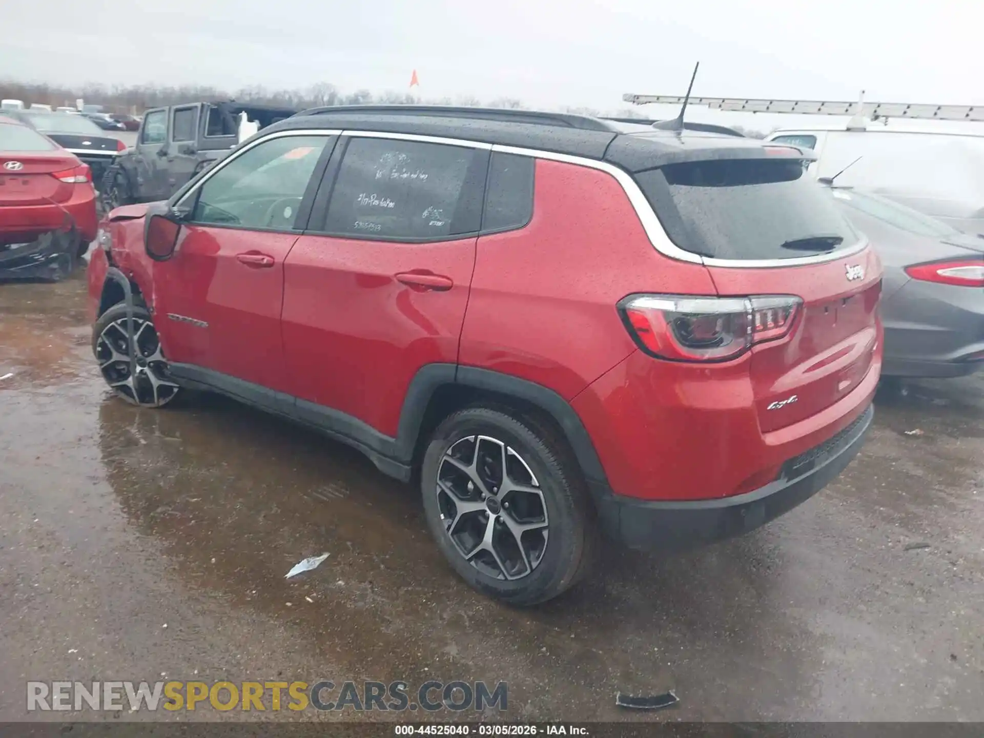 3 Photograph of a damaged car 3C4NJDCN9ST622376 JEEP COMPASS 2025