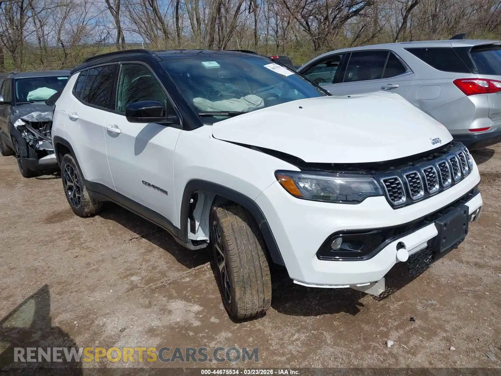 1 Photograph of a damaged car 3C4NJDCN9ST623365 JEEP COMPASS 2025