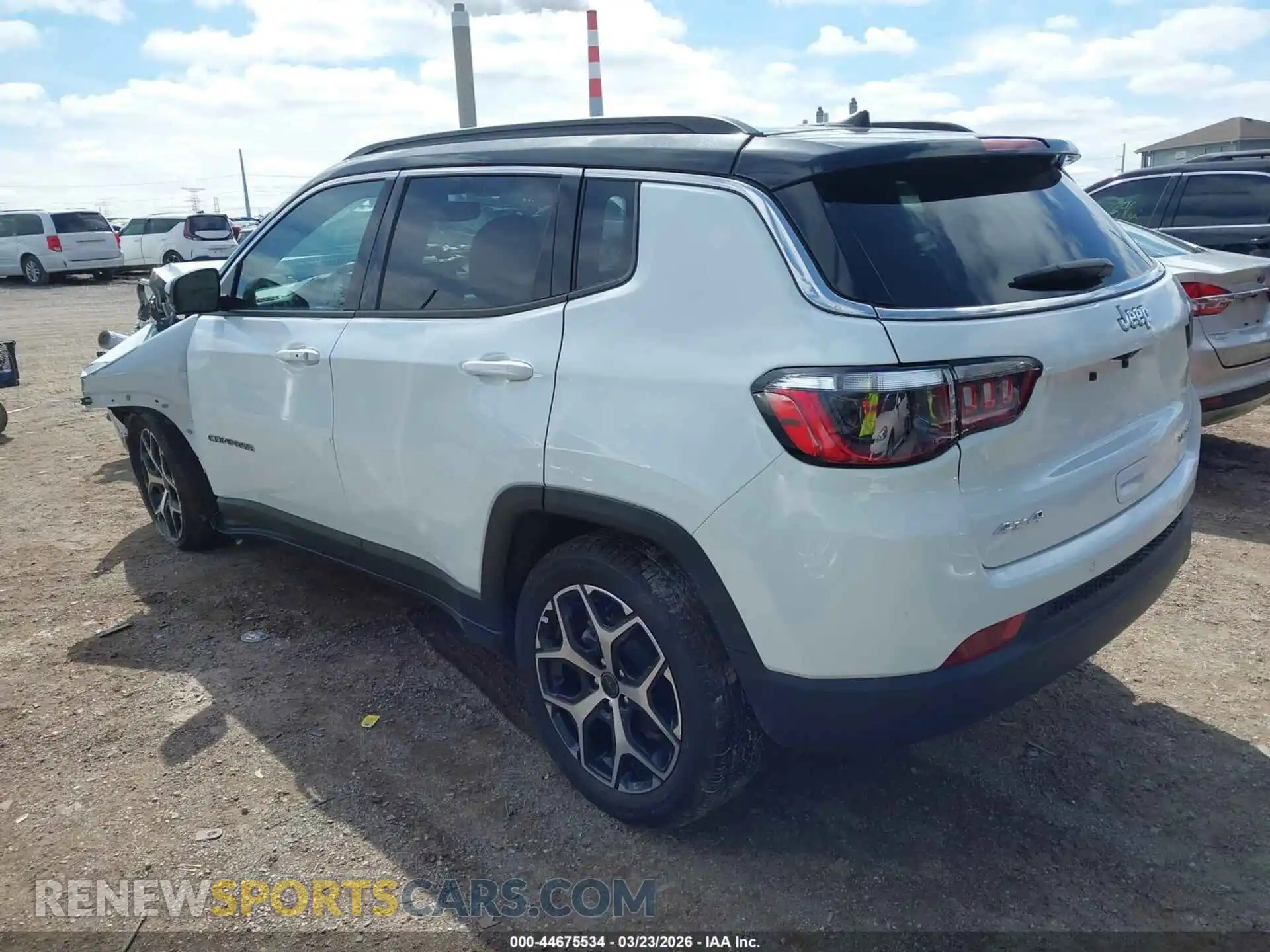 3 Photograph of a damaged car 3C4NJDCN9ST623365 JEEP COMPASS 2025