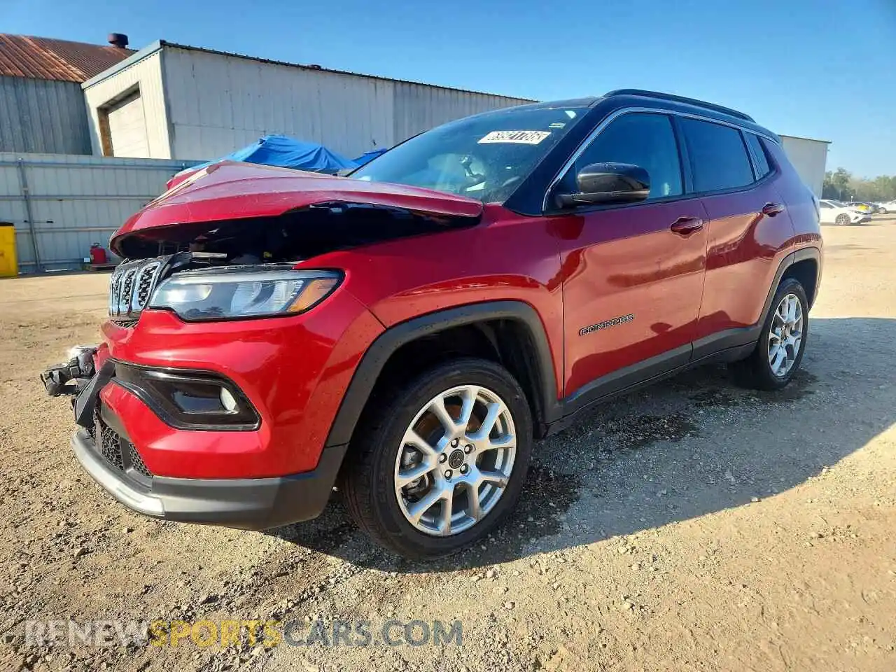 1 Photograph of a damaged car 3C4NJDCNXST508225 JEEP COMPASS 2025
