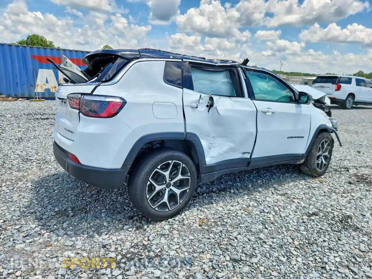 3 Photograph of a damaged car 3C4NJDCNXST510878 JEEP COMPASS 2025