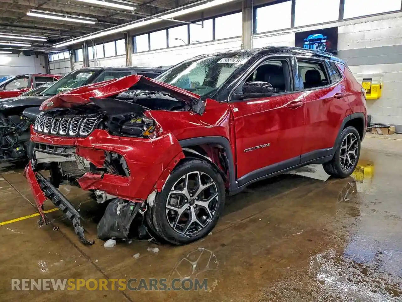 1 Photograph of a damaged car 3C4NJDCNXST511559 JEEP COMPASS 2025