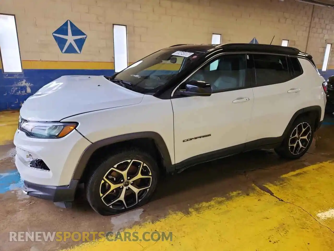 1 Photograph of a damaged car 3C4NJDCNXST512078 JEEP COMPASS 2025