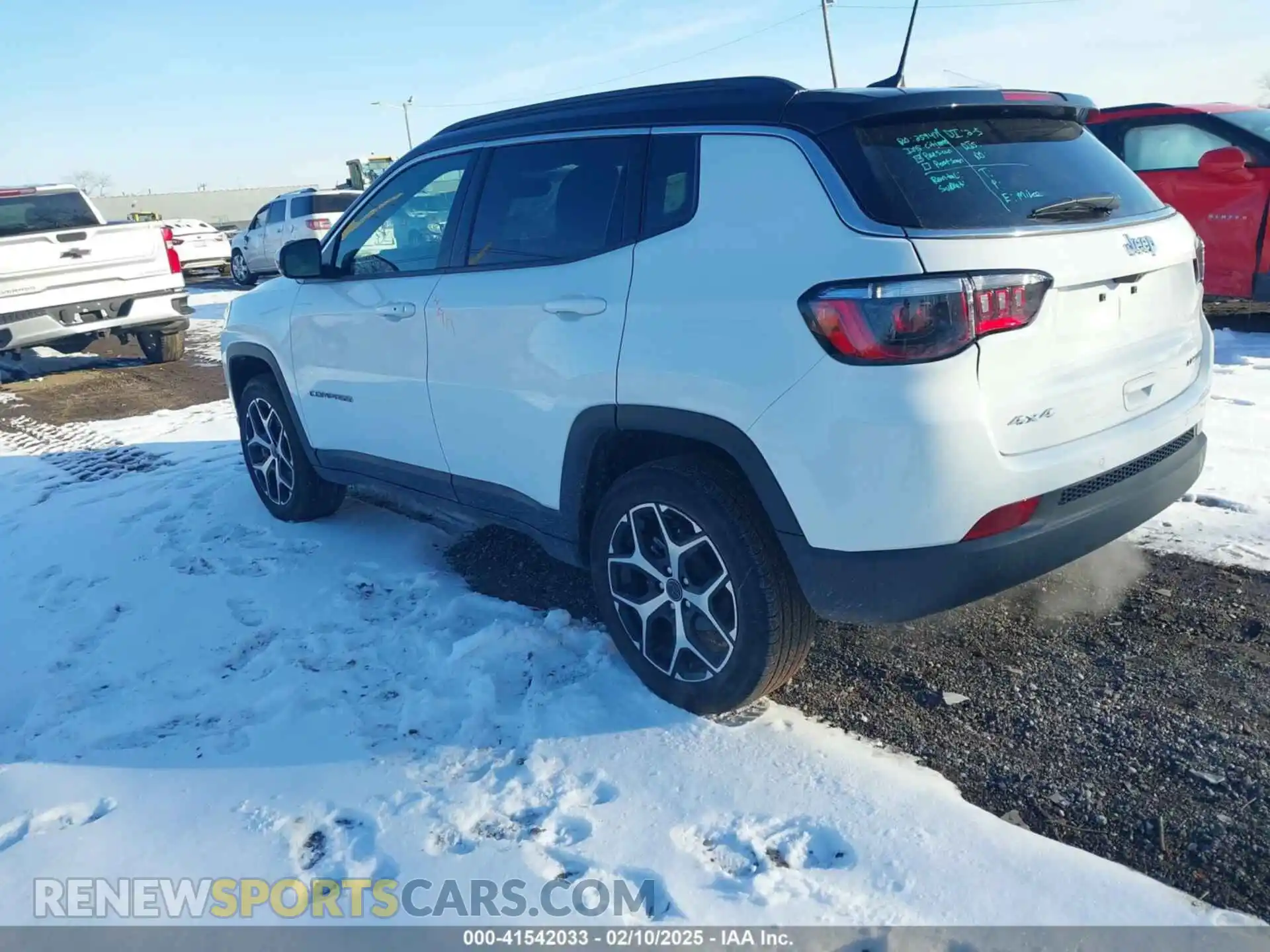 3 fotografías del automóvil dañado 3C4NJDCNXST531729 JEEP COMPASS 2025