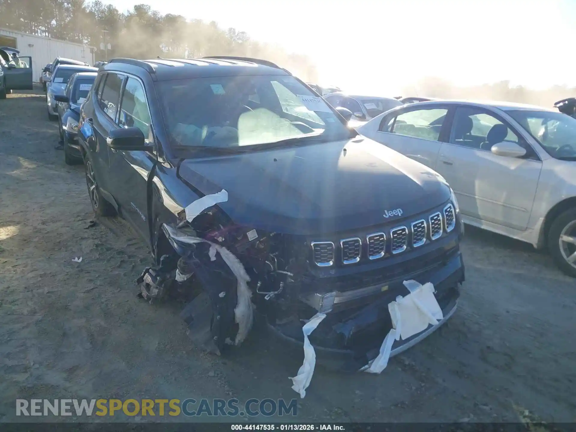 1 Photograph of a damaged car 3C4NJDCNXST548207 JEEP COMPASS 2025