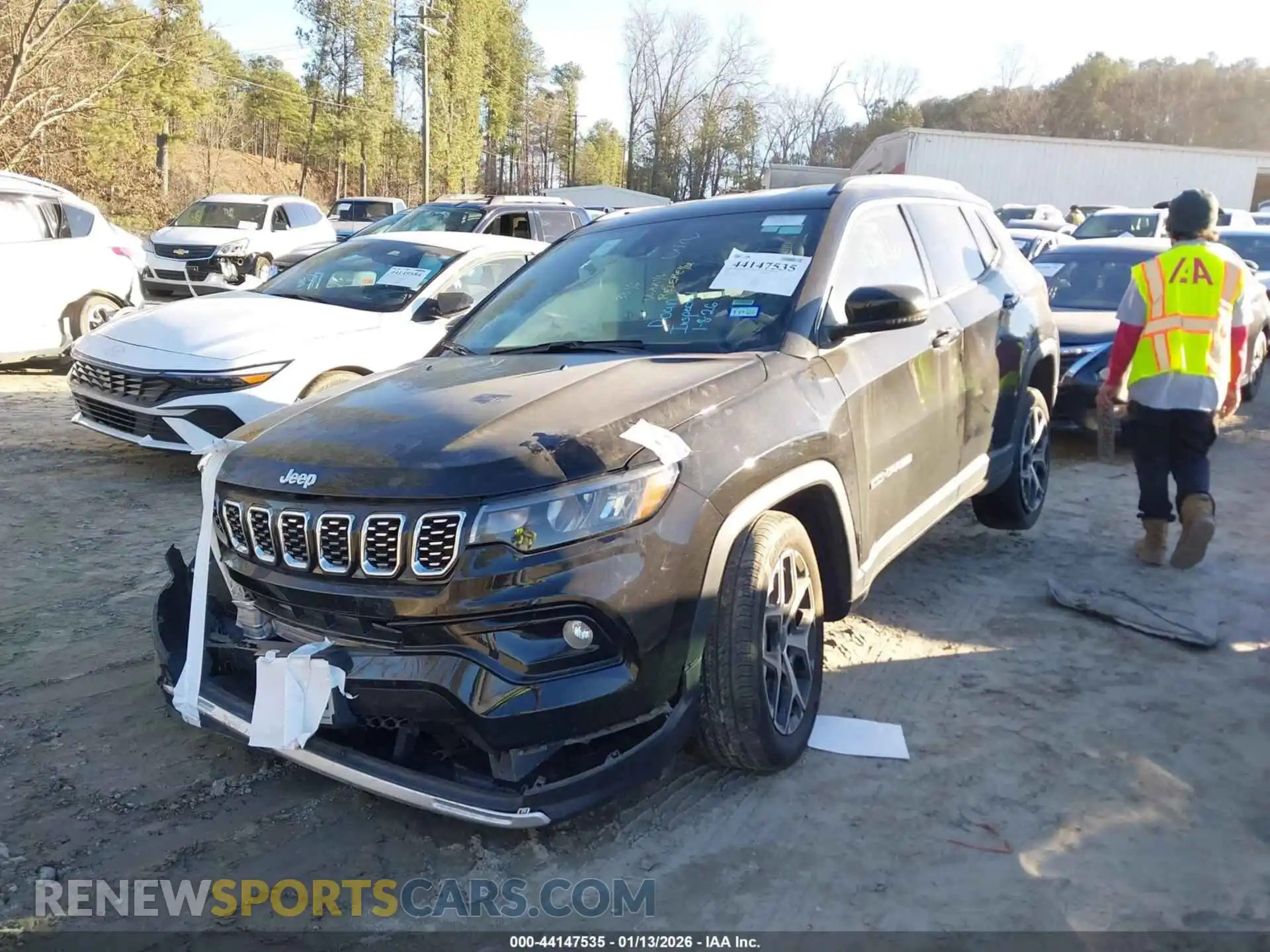 2 Photograph of a damaged car 3C4NJDCNXST548207 JEEP COMPASS 2025