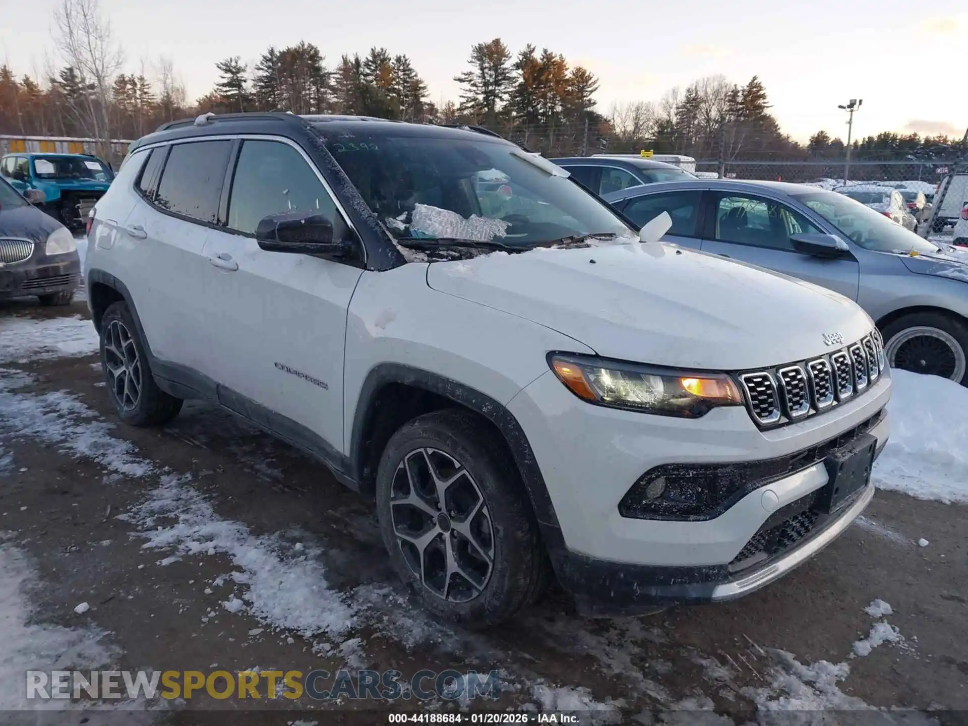 1 Photograph of a damaged car 3C4NJDCNXST562088 JEEP COMPASS 2025
