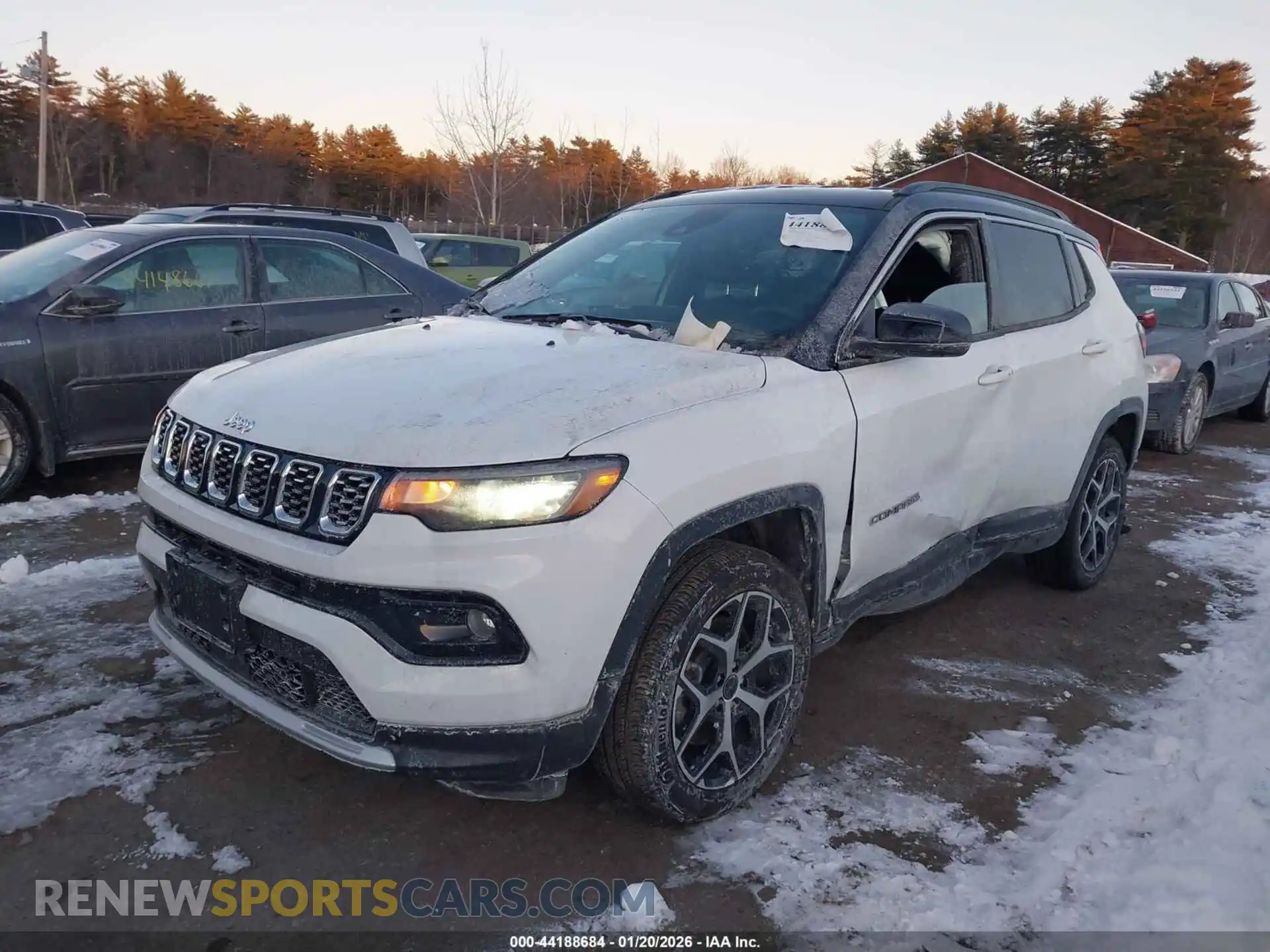 2 Photograph of a damaged car 3C4NJDCNXST562088 JEEP COMPASS 2025