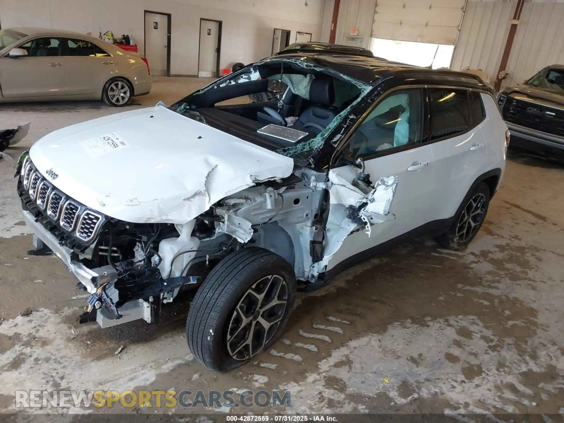 2 Photograph of a damaged car 3C4NJDCNXST571910 JEEP COMPASS 2025
