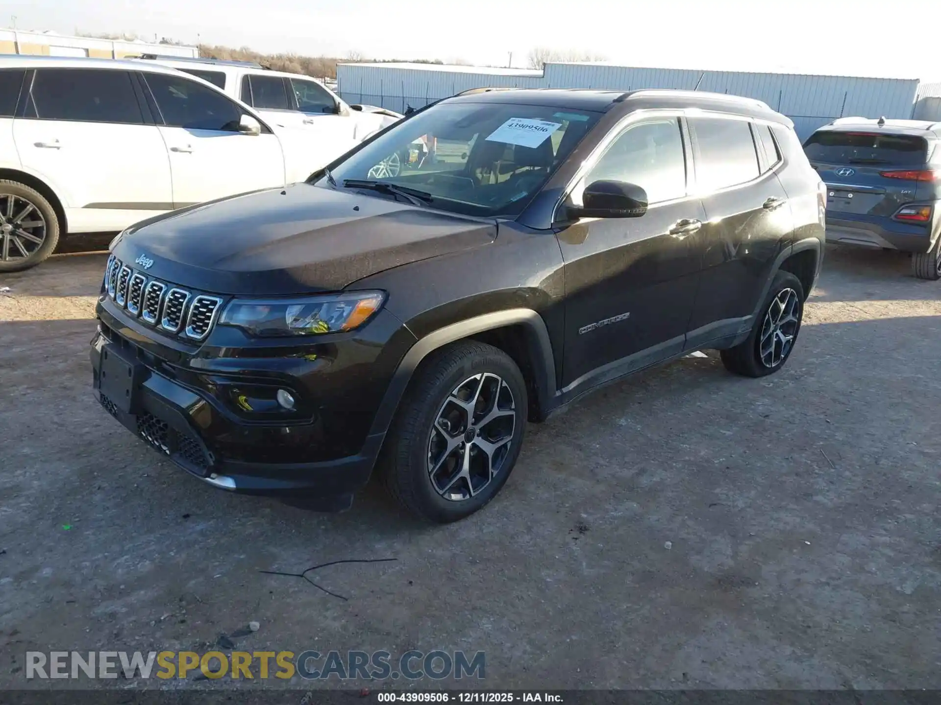 2 fotografías del automóvil dañado 3C4NJDCNXST579649 JEEP COMPASS 2025