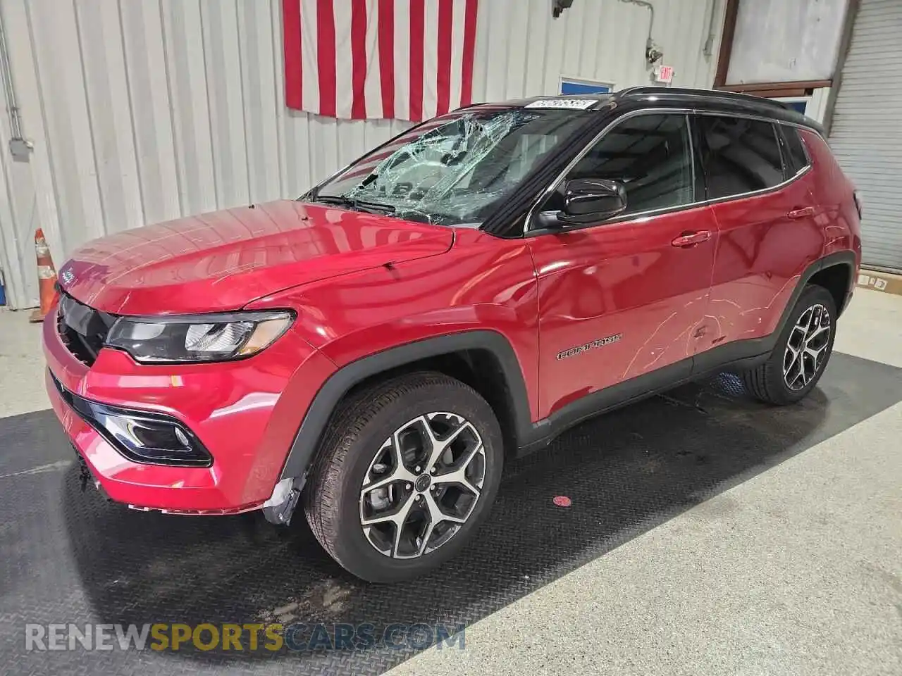 1 Photograph of a damaged car 3C4NJDCNXST591963 JEEP COMPASS 2025
