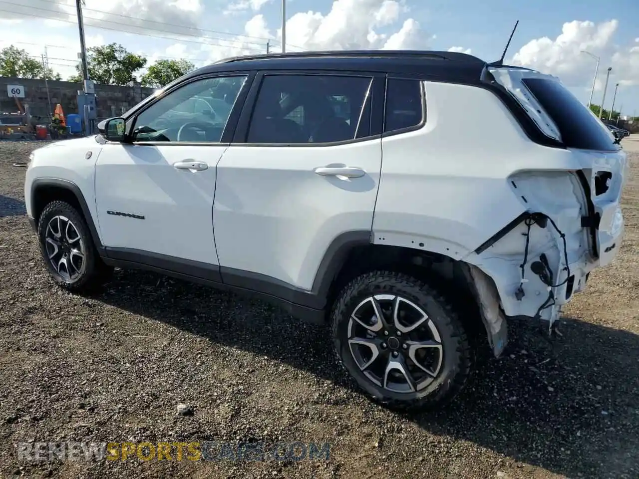 2 Photograph of a damaged car 3C4NJDDN0ST533343 JEEP COMPASS 2025