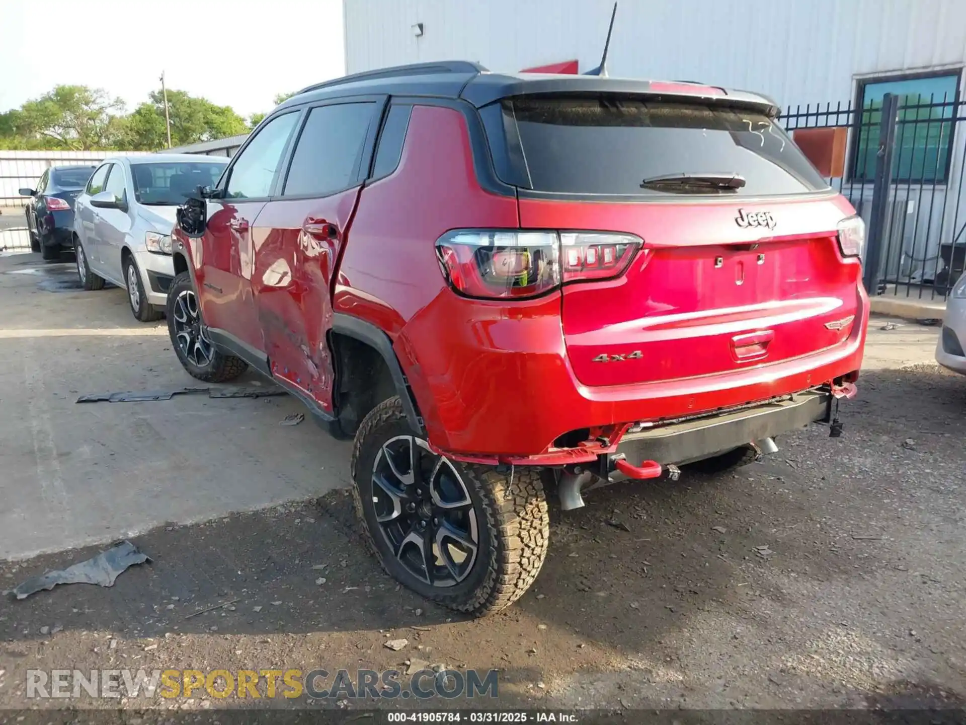 3 Photograph of a damaged car 3C4NJDDN0ST551132 JEEP COMPASS 2025