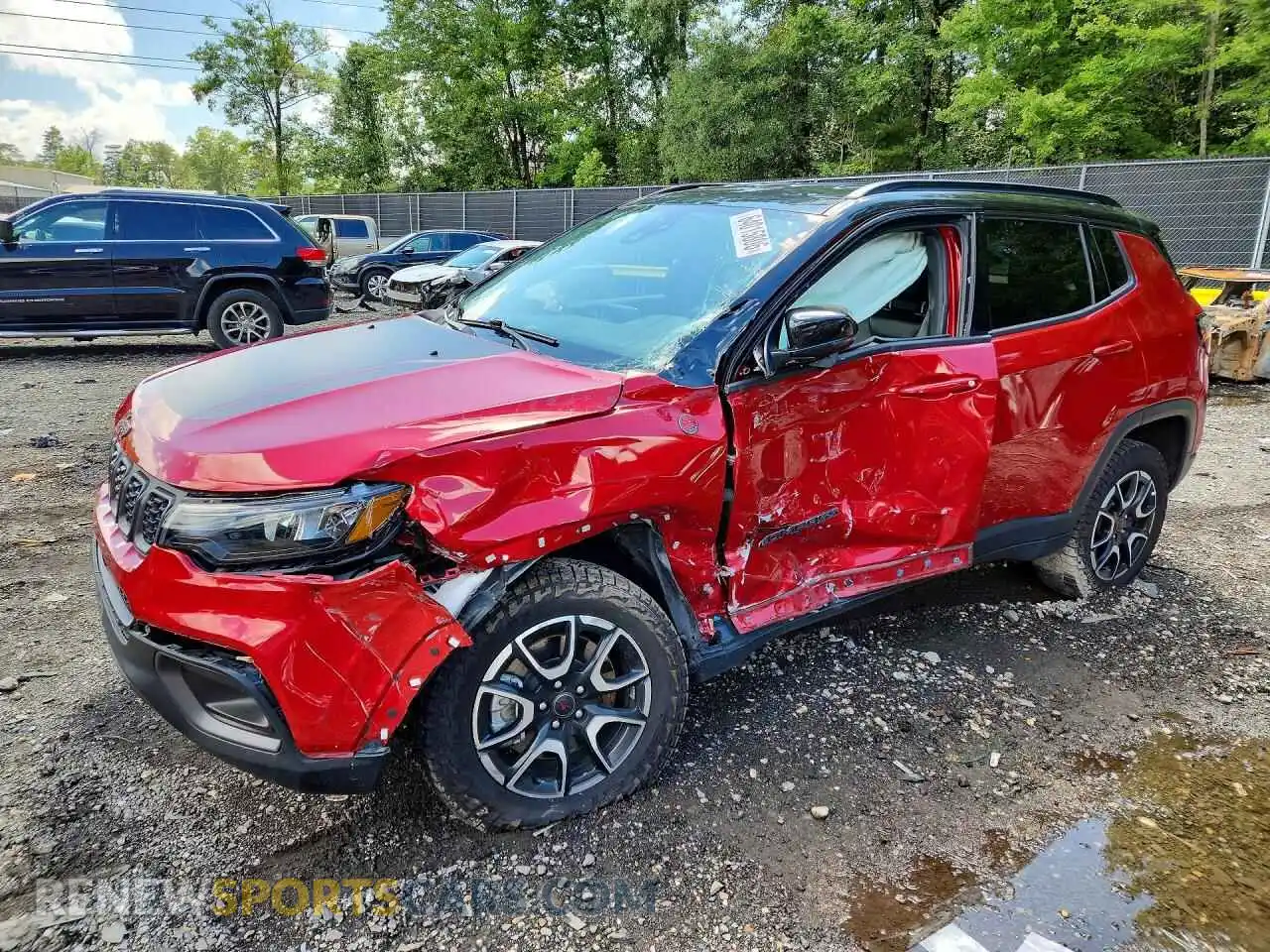1 fotografías del automóvil dañado 3C4NJDDN0ST557299 JEEP COMPASS 2025