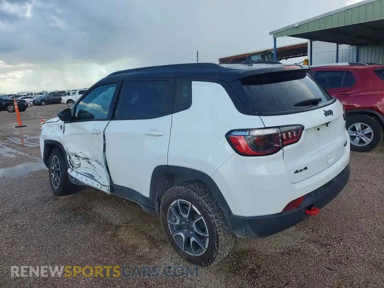 2 fotografías del automóvil dañado 3C4NJDDN0ST618828 JEEP COMPASS 2025
