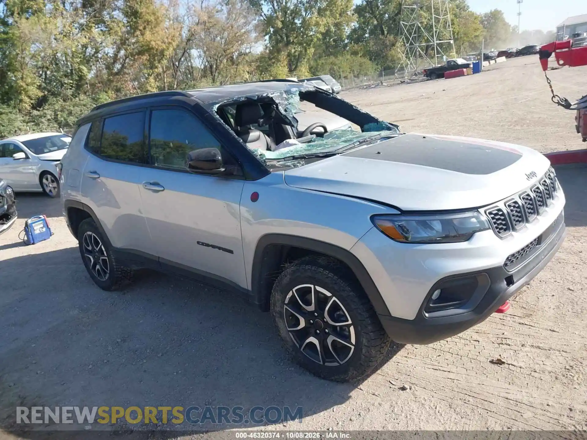 1 fotografías del automóvil dañado 3C4NJDDN0ST621714 JEEP COMPASS 2025