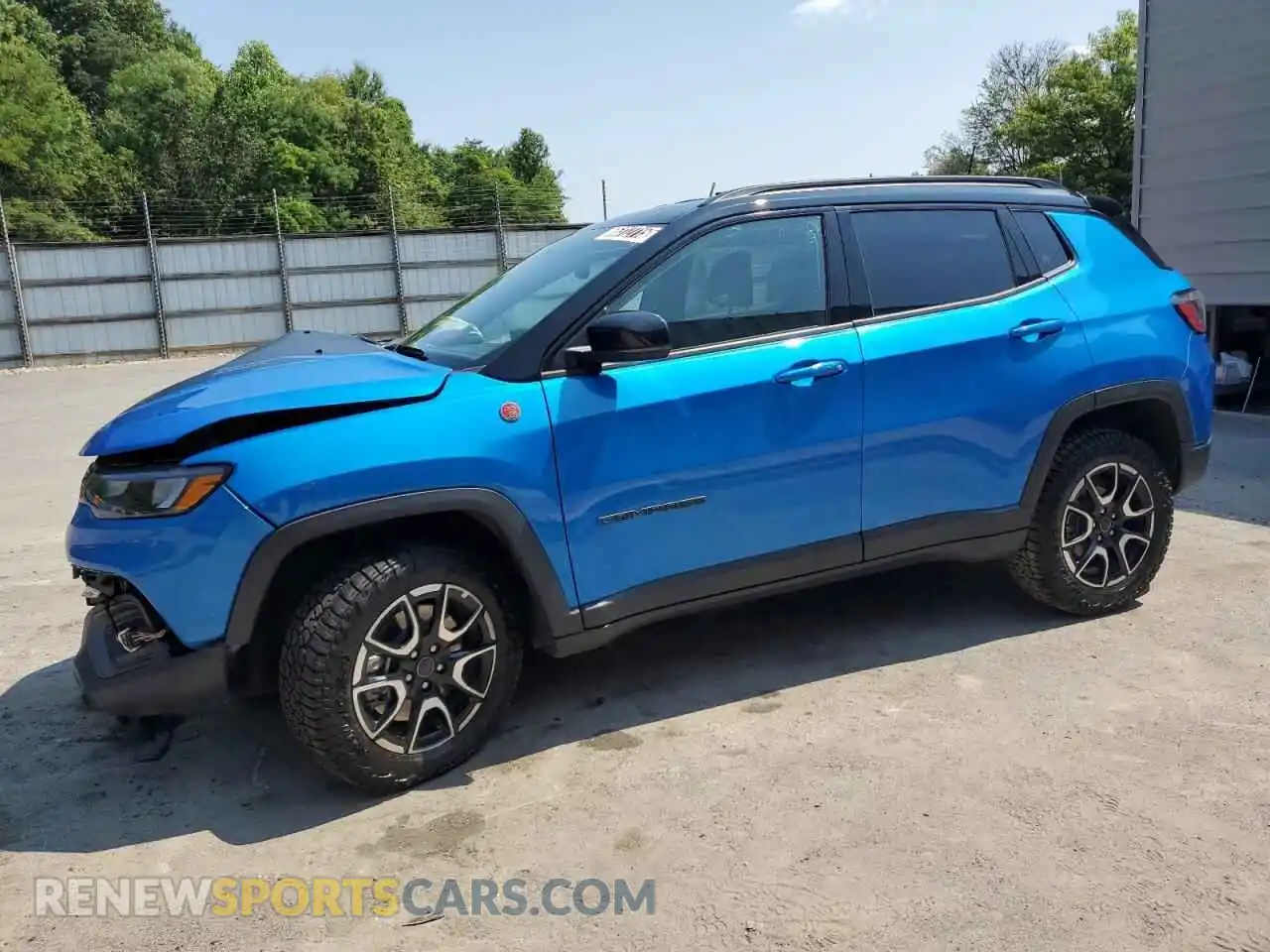 1 Photograph of a damaged car 3C4NJDDN1ST557375 JEEP COMPASS 2025
