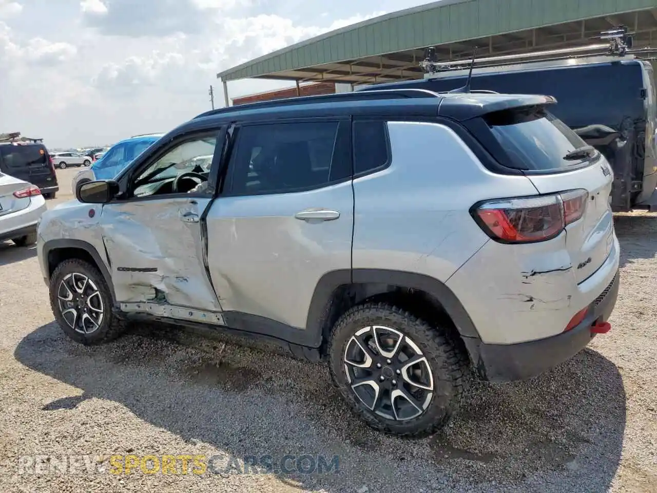 2 Photograph of a damaged car 3C4NJDDN3ST514558 JEEP COMPASS 2025
