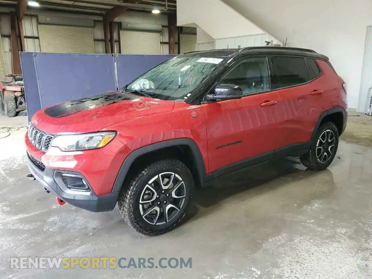 1 Photograph of a damaged car 3C4NJDDN3ST532946 JEEP COMPASS 2025