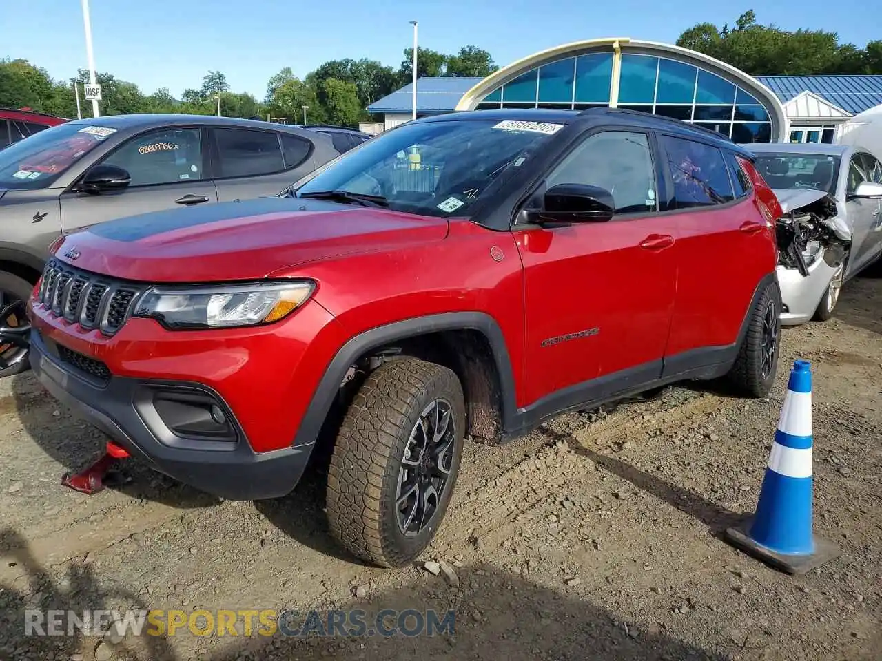 1 fotografías del automóvil dañado 3C4NJDDN3ST591978 JEEP COMPASS 2025