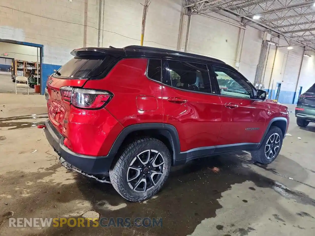 3 fotografías del automóvil dañado 3C4NJDDN4ST584862 JEEP COMPASS 2025