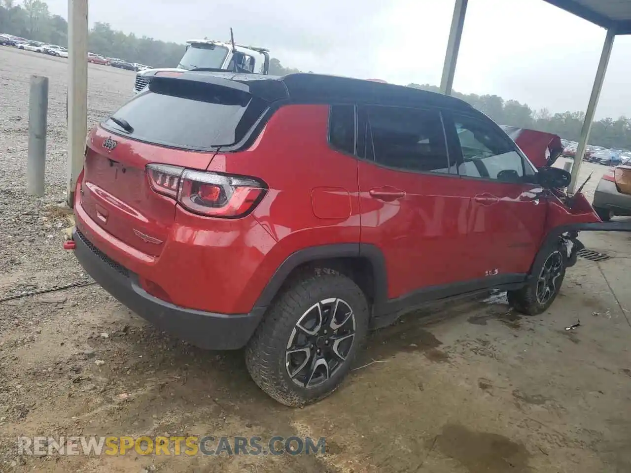 3 Photograph of a damaged car 3C4NJDDN4ST618850 JEEP COMPASS 2025