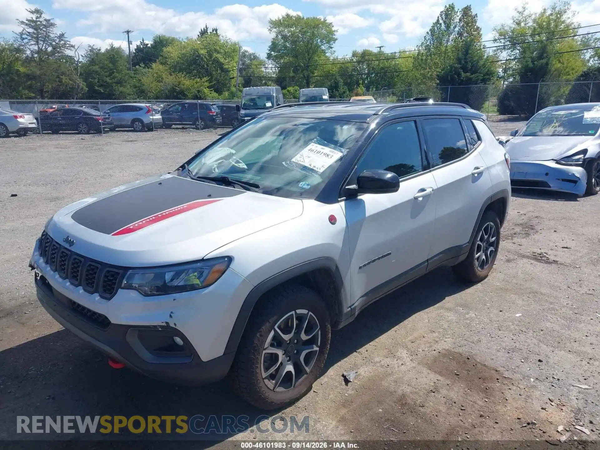 2 Photograph of a damaged car 3C4NJDDN5ST507322 JEEP COMPASS 2025
