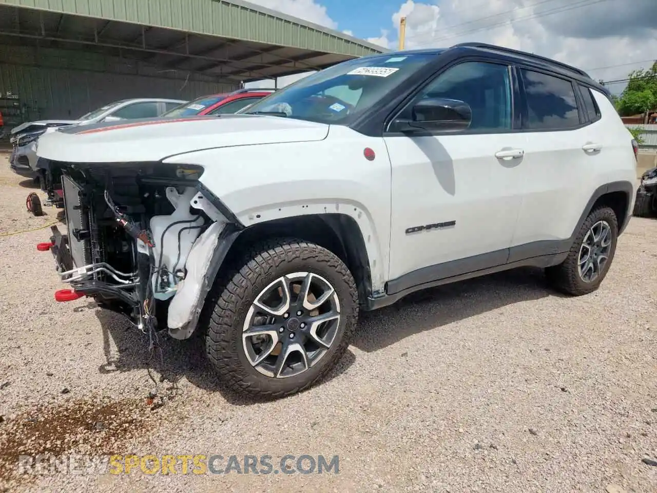 1 Photograph of a damaged car 3C4NJDDN5ST557508 JEEP COMPASS 2025