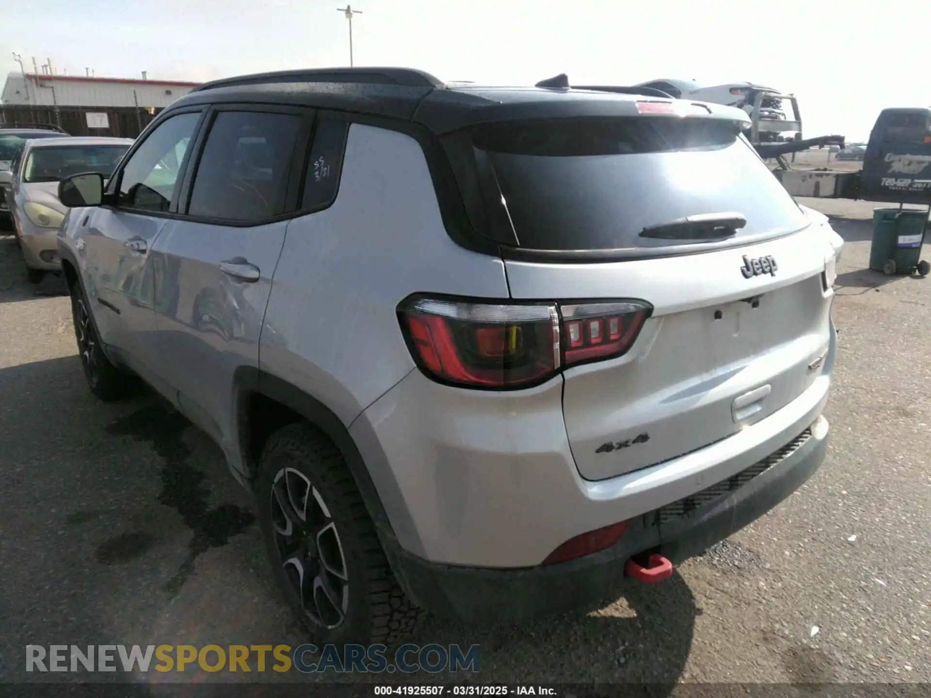 3 Photograph of a damaged car 3C4NJDDN6ST550969 JEEP COMPASS 2025