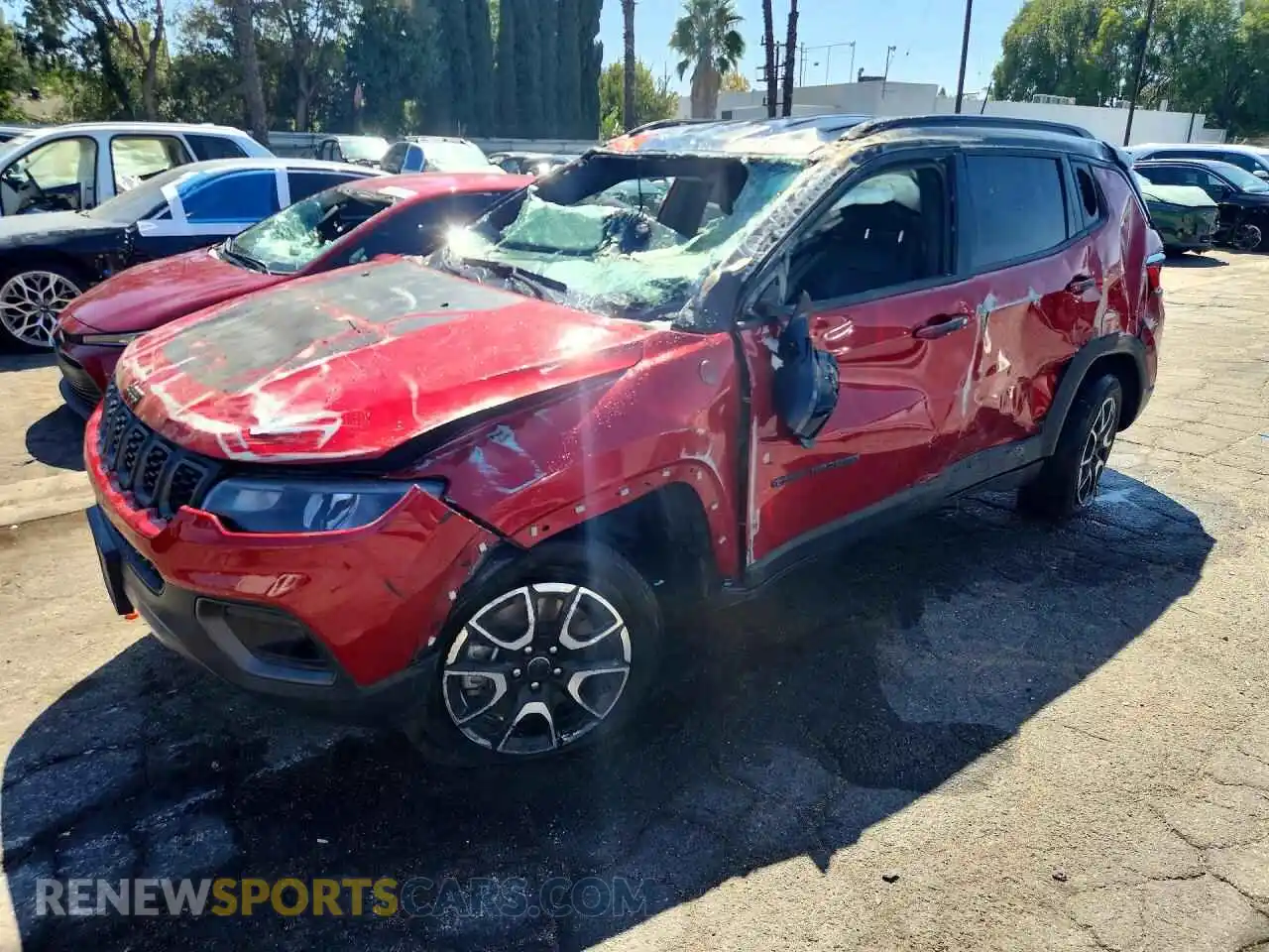 1 fotografías del automóvil dañado 3C4NJDDN7ST525997 JEEP COMPASS 2025