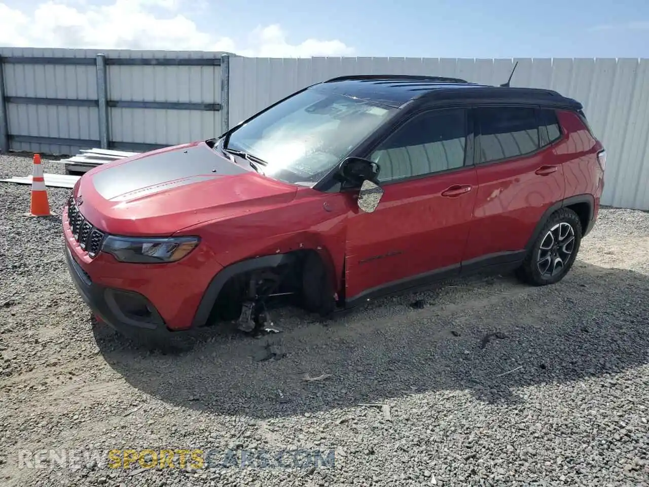1 Фотография поврежденного автомобиля 3C4NJDDN7ST536658 JEEP COMPASS 2025