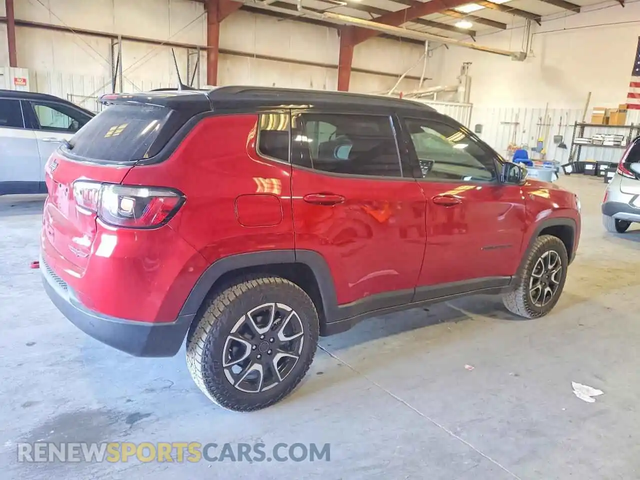 3 Photograph of a damaged car 3C4NJDDN7ST593491 JEEP COMPASS 2025