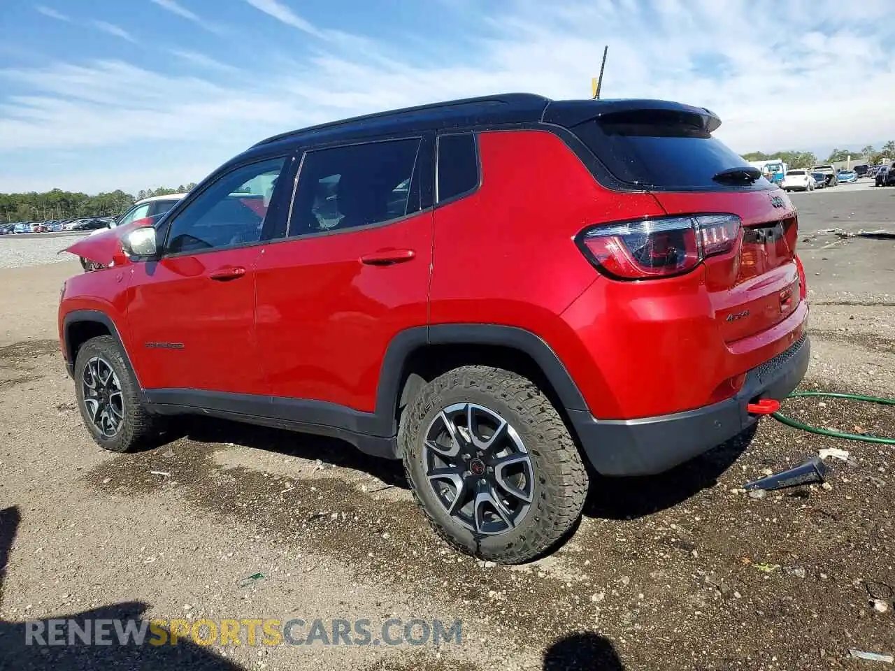 2 Photograph of a damaged car 3C4NJDDN8ST557485 JEEP COMPASS 2025