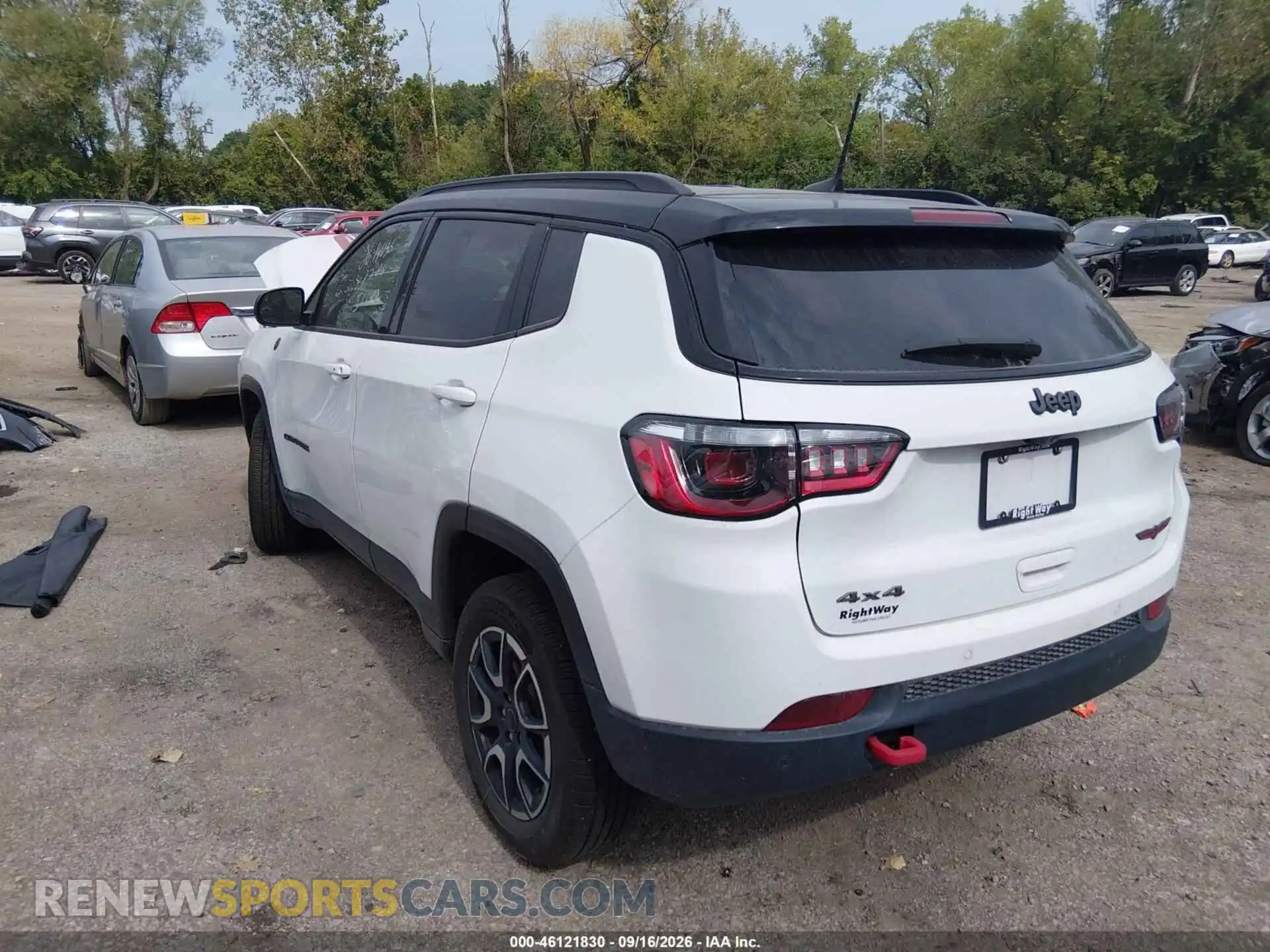 3 Photograph of a damaged car 3C4NJDDN9ST536919 JEEP COMPASS 2025