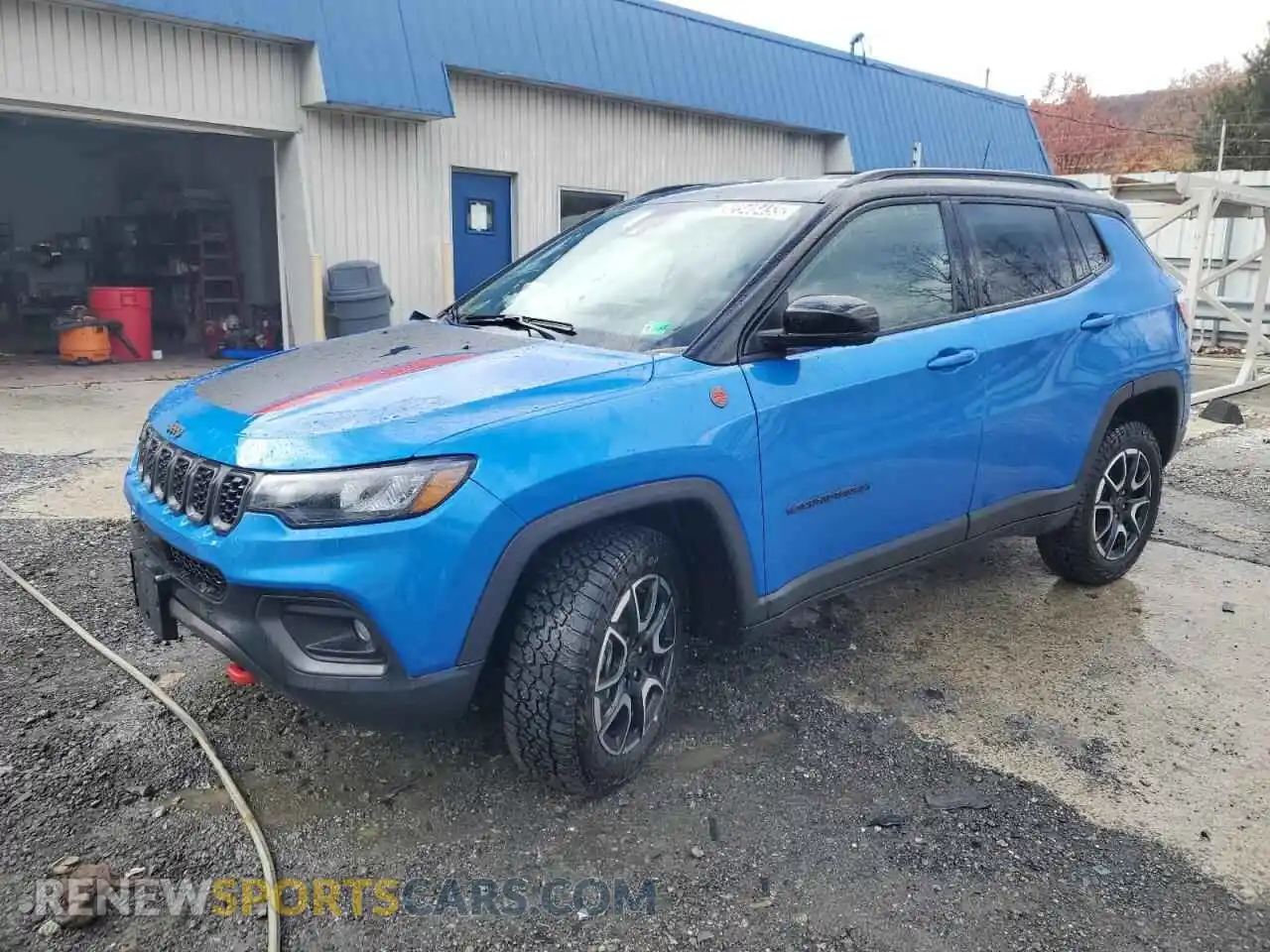 1 Photograph of a damaged car 3C4NJDDN9ST624756 JEEP COMPASS 2025