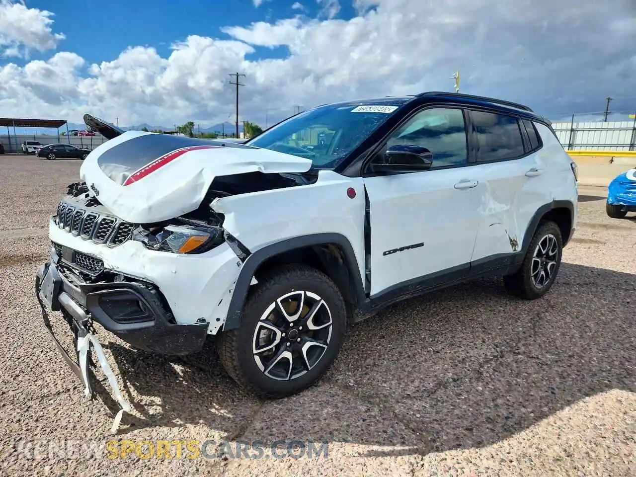 1 Фотография поврежденного автомобиля 3C4NJDDNXST507347 JEEP COMPASS 2025