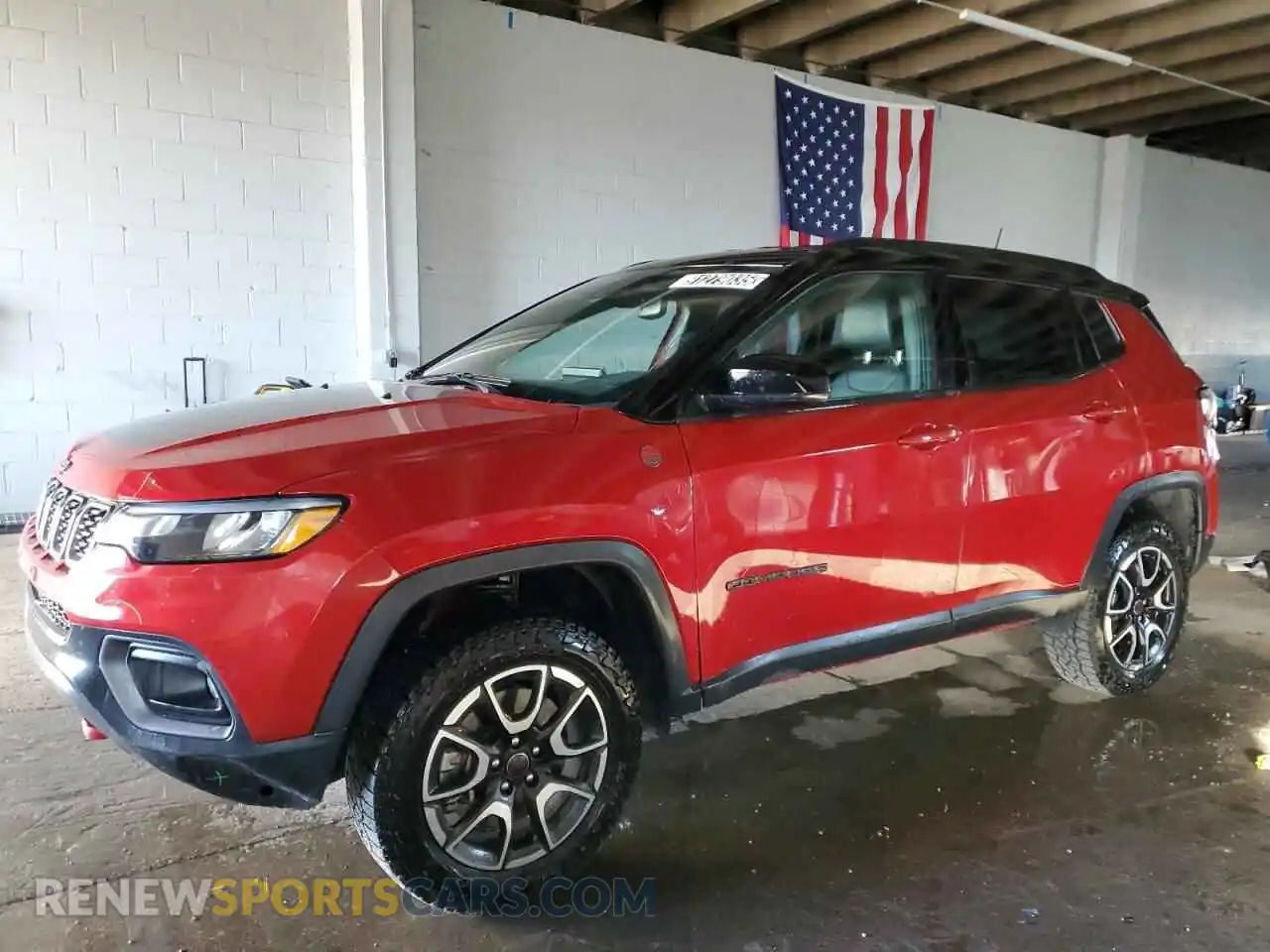 1 Photograph of a damaged car 3C4NJDDNXST523628 JEEP COMPASS 2025
