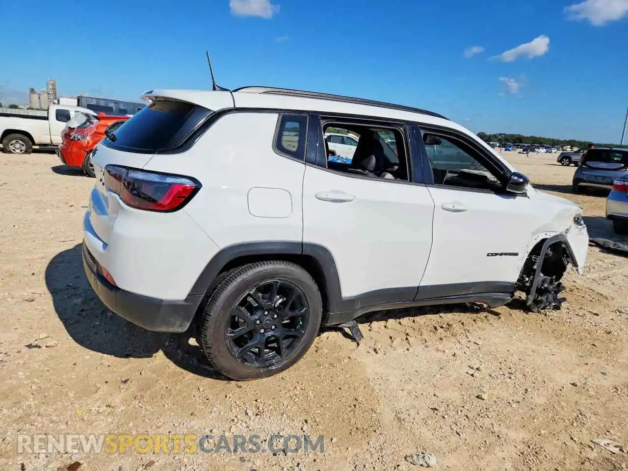 3 fotografías del automóvil dañado 3C4NJDBN0TT216229 JEEP COMPASS 2026