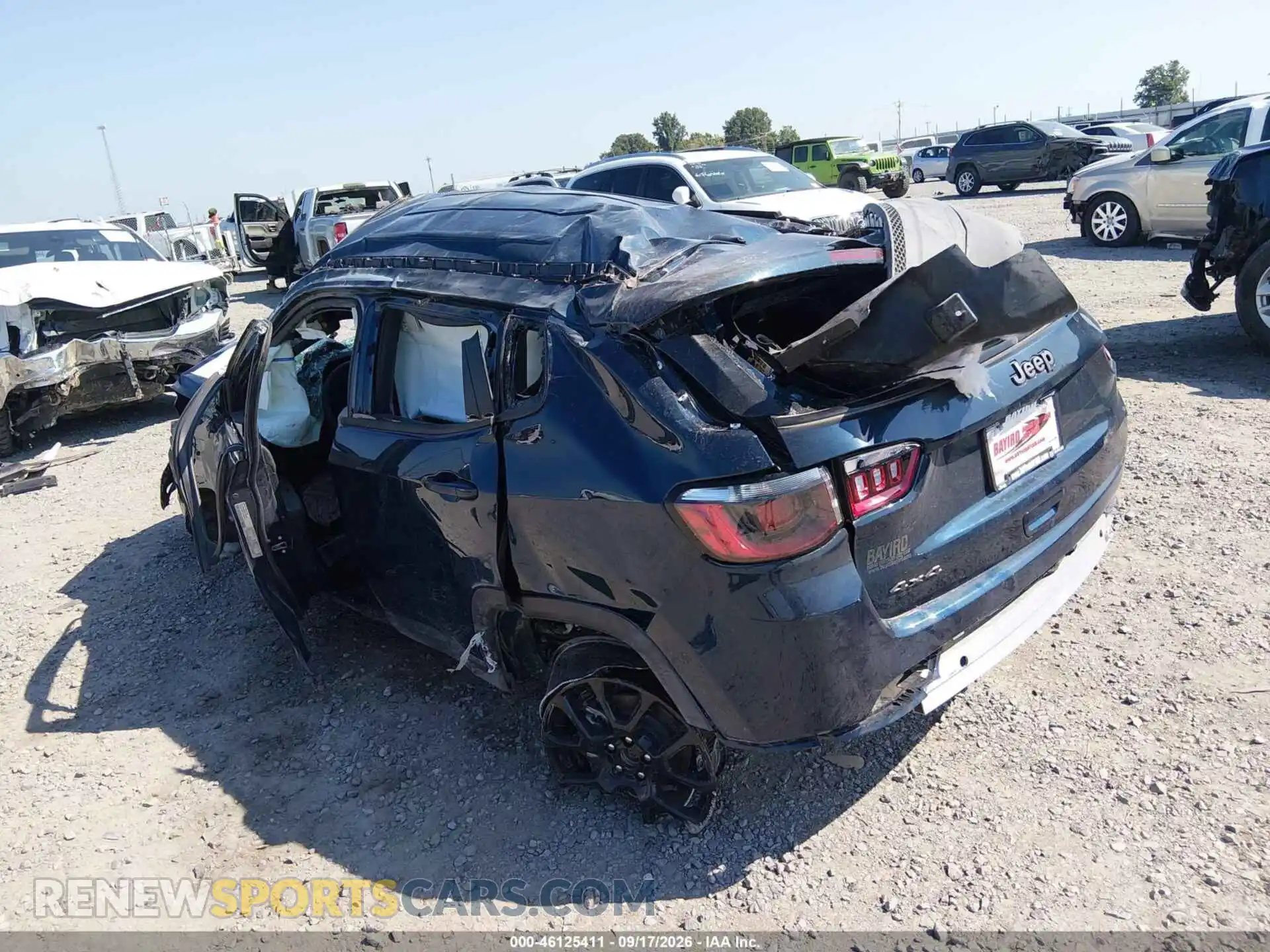 3 fotografías del automóvil dañado 3C4NJDBN2TT277386 JEEP COMPASS 2026
