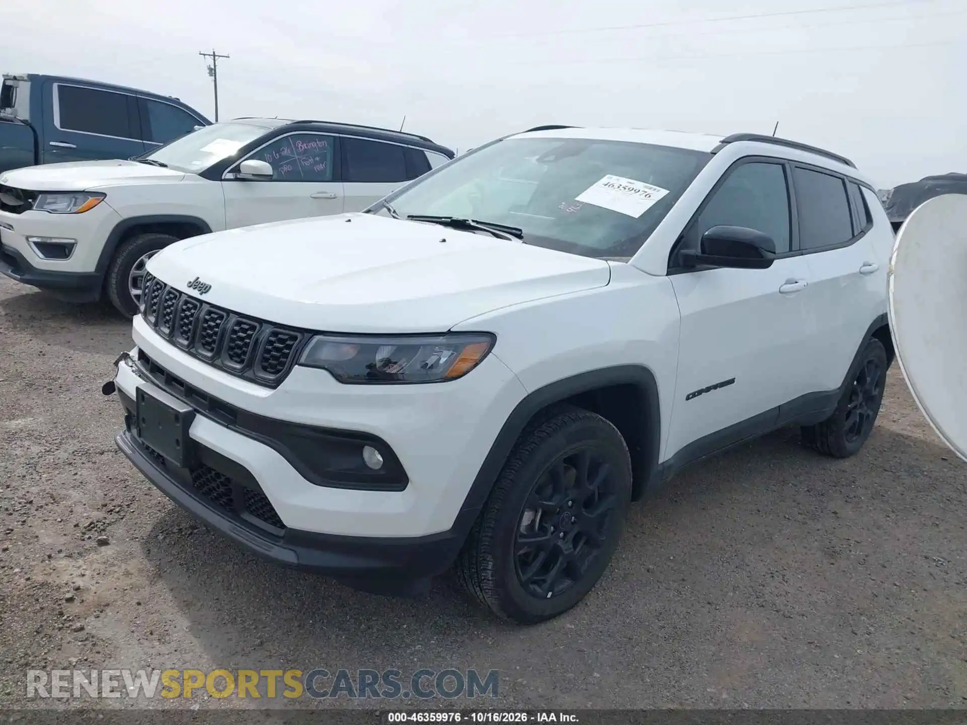2 fotografías del automóvil dañado 3C4NJDBN5TT179680 JEEP COMPASS 2026